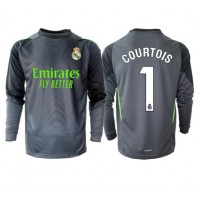 Real Madrid Thibaut Courtois #1 Keeper Fotballklær Tredjedrakt 2025-26 Langermet